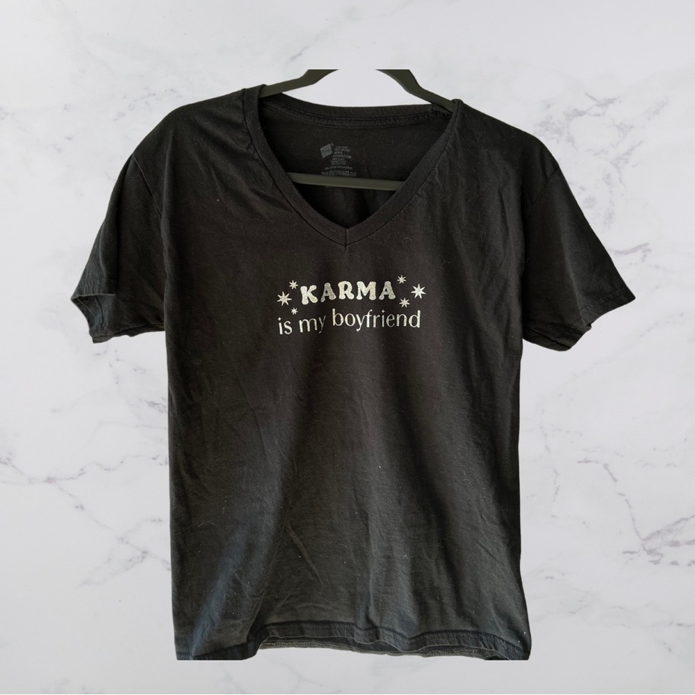 Karma is my boyfriend V-neck